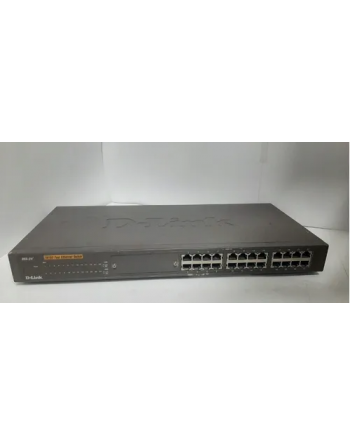 Switch Gigabit D-link Dss-24+ De 24 Puertos 10/100/mbps Rack