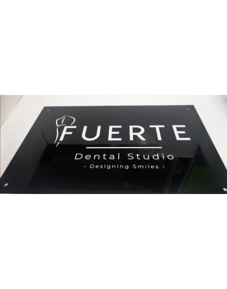 Letrero Acrilico Consultorio Despacho Sala De Juntas 35 X 15 cm