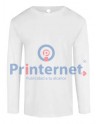 Playera Estampada Caballero Personalizada Manga Larga Tu Logo Aquí