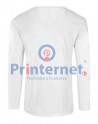 Playera Estampada Caballero Personalizada Manga Larga Tu Logo Aquí