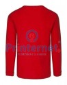 Playera Estampada Caballero Personalizada Manga Larga Tu Logo Aquí