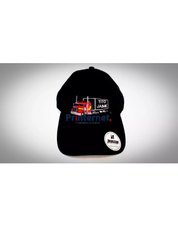 Gorra Tela Con Broche Personalizada Varios Colores