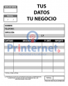 1000 formatos tamaño 1/4 carta negro original y una copia en papel autocopiante alta calidad Printernet