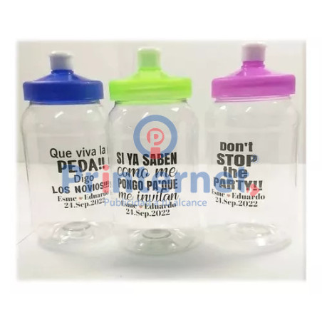 Termo Cilindro Personalizado 200pz Tapa Chupón 500ml Mayoreo