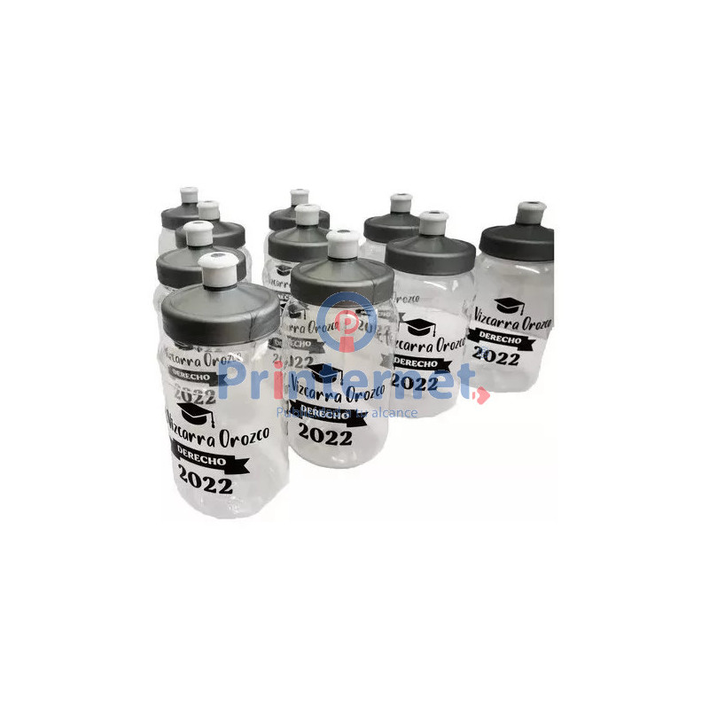 Termo Cilindro Personalizado 140pz Tapa Chupón 500ml Mayoreo