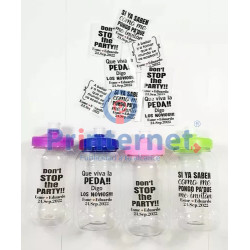 Termo Cilindro Personalizado 25pz Tapa Chupón 500ml Mayoreo