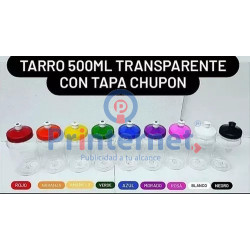 Termo Cilindro Personalizado 25pz Tapa Chupón 500ml Mayoreo
