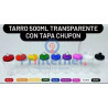Termo Cilindro Personalizado 25pz Tapa Chupón 500ml Mayoreo