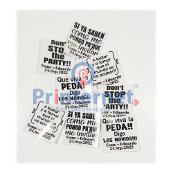 Stickers 100 Calcas Vinil ideal para termo 500ml Oferta