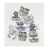 Stickers 100 Calcas Vinil ideal para termo 500ml Oferta