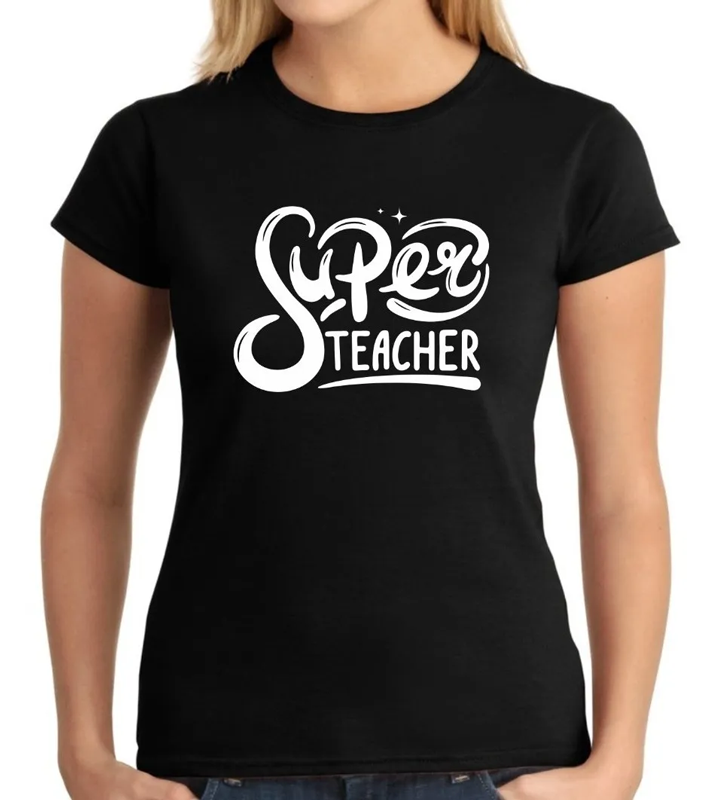 Playera para  Maestra Super Teacher