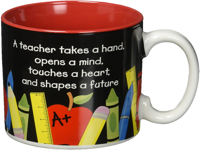Taza para Maestro a teacher takes