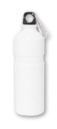 Botella Aluminio blanca para sublimar 750ml  mándenos su foto