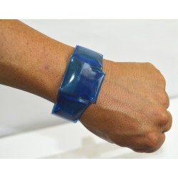 Paquete impresas 100 Pulseras gel antibacterial original a una tinta  para su sana distancia
