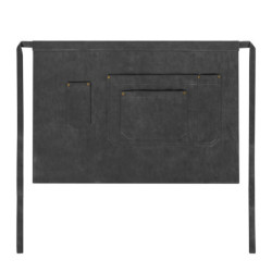MANDIL CORTO ZOG GRIS OXFORD - vista 1