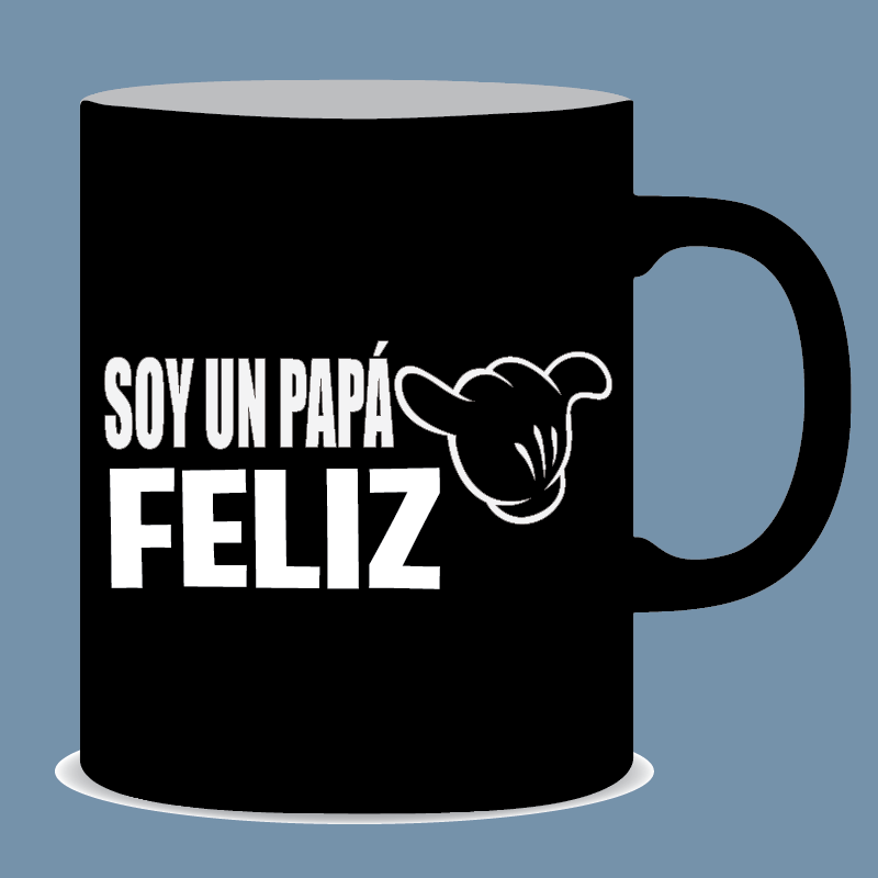 Taza Día Del Padre Diseño Soy un papa feliz