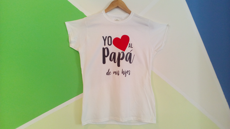 Blusa para dama Día Del Padre Diseño Yo Amo al Papa de mis hijos