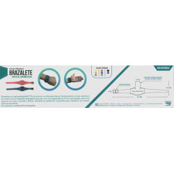 Paquete impresas 100 Pulseras gel antibacterial original a una tinta  para su sana distancia